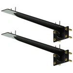Heavy Duty Shelf Brackets 14 Inch, 1500 Lbs Capacity, Hooks For Wall Mounted .... Fixed Price $24.78.