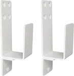 Antrader Door Barricade Brackets Heavy 14.2 6.5CM-WHITE,. Fixed Price $21.46.