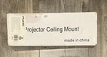 New PRJCM3 Universal Projector Ceiling Mount Kit Telescoping Height Pyle (white). Fixed Price $19.99.