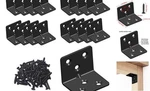 Black Stainless Steel Shelf Bracket,joint Right Angle Bracket,l 1.5X1.2X1.2 16. Fixed Price $25.75.