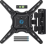 Pipishell Full Motion Wall Mount For 26-60" Flat Curved Tvs Up 77 Lb. Fixed Price $25.99.