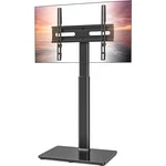 Universal Floor Tv Stand With Mount 70 Degree Swivel 9 Level Height Adjustabl.... Fixed Price $77.77.