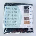 Ibirdie Outdoor Weatherproof Tv Cover 52"- 55" Black Waterproof Fabric Protector. Fixed Price $19.99.