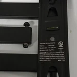 Onn. Wall Mount Level Adjustable Max 35KG Black Model 100027964. Fixed Price $13.00.