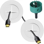 Wire Hider For Wall Mount Tv, White Cable Management Kit, Incl.... Fixed Price $23.72.