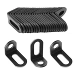 Rierdge 24 Pcs Slotted Brackets Heavy Duty, 18X18X30MM Adjustable L-shape C.... Fixed Price $12.53.