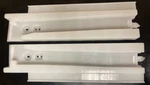 Lg Fridge Left & Right Guide Rail Set MEA64670701 MEA64670702 For LRSES2706V/02. Fixed Price $19.96.
