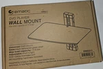 Ematic Dvd Player Wall Mount EMD211, Adjustable Shelf.. Fixed Price $7.50.