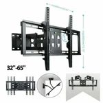 Unho Tv Corner Wall Bracket Mount Tilt Swivel Motion 32-65" For Samsung Vizio Lg. Fixed Price $44.99.