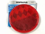 Hopkins B38SR 3-13/16" Round Stick-on Trailer Reflector, Red. Fixed Price $7.15.