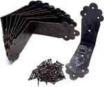 Mcredy 10 Pcs Guard Antique Decorative Box Corners 2.7X2.7X1.2 Retro Bron. Fixed Price $15.99.