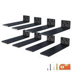Neodrop 8-PACK 12 Inch Floating Shelf Brackets, Heavy Duty Hidden Shelves Bra.... Fixed Price $69.19.