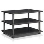 Furinno Turn-n-tube Easy Assembly 3-TIER Plastic Poles, Tiers, Black/black. Fixed Price $51.89.