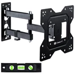 Wall Mount/monitor Tvs 23 43 Inch Up 66LBS Full Motion Swivel Tilt Ar. Fixed Price $32.92.