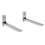 Cmple Microwave Oven Steel L-shaped Bracket, Wall Mount Black. Fixed Price $32.99.