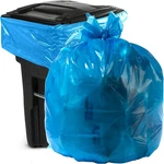Aluf Plastics 55 Gallon Blue Trash Bags For Rubbermaid Brute - Pack Of 100. Fixed Price $58.26.
