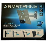 Armstrong Swivel & Tilt Universal Wall Mount Fits Most 17 To 42 Tvs New. Fixed Price $19.48.