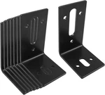 Biaungdo 4 Pcs Black Adjustable Bracket With Slot, 3 2 1 ",. Fixed Price $23.23.