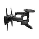 Apollo Enclosures - Dual Arm Articulating Wall Mount For Tv Black. Fixed Price $74.36.