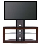 Transdeco Tv Stand W/ Universal Mount 35 - 85 Inch Entertainment Center New. Fixed Price $345.95.