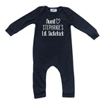 Personalized Aunt's Lil Sidekick Silky Long Sleeve Baby Romper. Fixed Price $20.00.