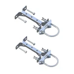 Aimeboost 2 Pcs Stainless Steel Antenna Mount Wall Mast Clamp. Fixed Price $37.97.