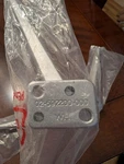 Silver Tv Stand Base Legs Set 02-592200-000 Mounting Brackets. Fixed Price $14.99.