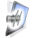 Ergotron 61-143-003 Tilting Wallmount Medium Display.tm.clear Anodiz. Fixed Price $259.37.