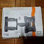 Articulating One By Promount For Tvs 17"-42" Up 77 Lbs Open Box. Fixed Price $19.99.
