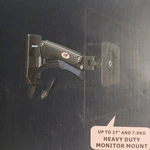 North Bayou Wall Tv Mount Monitor Arm - F120 Single 17" 20" Heavy Duty. Fixed Price $35.92.
