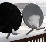 Satellite Dish Cover - Fits Network Direct Tv By Hoodie Black. Fixed Price $71.99.