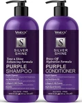 Sulfate Free Purple Shampoo And Conditioner Gray Hair For Women 16 Fl Oz. Fixed Price $24.90.