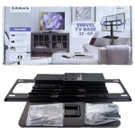 Sanus Accents ATVS1-B1 Black Universal Swivel Stand 32'-60" New Open Box. Fixed Price $48.00.