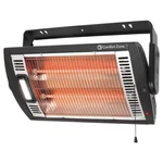 Comfort Zone Ceiling Mounted Space Heater, 90 Degree Adjustable Tilt,dual Quartz. Fixed Price $50.00.
