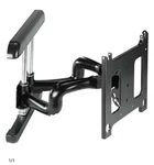 New Chief Pnrub 42"- 86" Large Flat Panel Swing Arm Wall Display Mount Black. Fixed Price $145.00.
