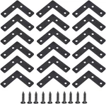 20 Pcs Black L-shape Corner Brace BRACKET,90 Degree Angle L(50MM),. Fixed Price $12.82.