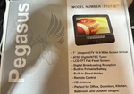 Pegasus 7 Digital Tv Atsc Tuner Portable Lcd Tft Television Nib Remote. Fixed Price $50.69.