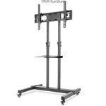 Mobile Tv Floor Stand With Mount Wheels For 32-83 Inch Flat Screen. Fixed Price $83.72.
