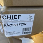 Chief PAC526FCW Large In-wall Storage Box W/ White Flange Cover 1-GANG New. Fixed Price $145.00.