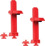 On-q AC1051-RCKH-4 Ratchet Keyhole Post Clip, Red. Fixed Price $13.35.