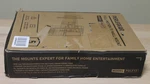 Full Motion Mount With Metal Pegboard For Most 42-84 Inch Flat Curved Tvs. Fixed Price $29.95.
