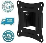 New Black Low Profile Tv Wall Mount Flat Screen Television Holder Rack Up To 25". Fixed Price $43.64.