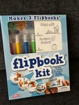 Fliptomania Flipbook Animation Kit - Rocket & Robot Nib. Fixed Price $5.00.