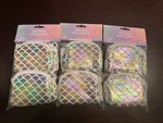 Party City Iridescent Mermaid Themed Coin Purses Favors, 3 Sets Of 4 New. Fixed Price $10.00.