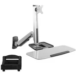 Single Monitor & Keyboard Sit-stand Wall Mount Standing Transition Workstation. Fixed Price $149.99.