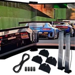 Racing, Flight Simulator, Bezel Free Adapter Kit For Triple Monitors/tv's. Fixed Price $31.34.