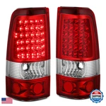 Dna Motoring TL-CSIL99-LED-CH-RD Tail Light Assembly Driver Passenger Side. Fixed Price $134.29.