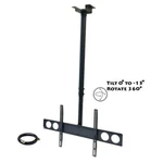 Megamounts Heavy Duty Tilting Ceiling Televeision For 37" To 70" Lcd, Led. Fixed Price $118.78.