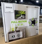 Sanus Accents Small Full Motion Wall Mount For 13"-32" Tvs ASF110-B1 New. Fixed Price $27.99.