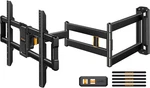 Perlegear Corner Wall Mount Long Fits 42-84'' Tvs / Max 600X400MM, Black. Fixed Price $132.32.